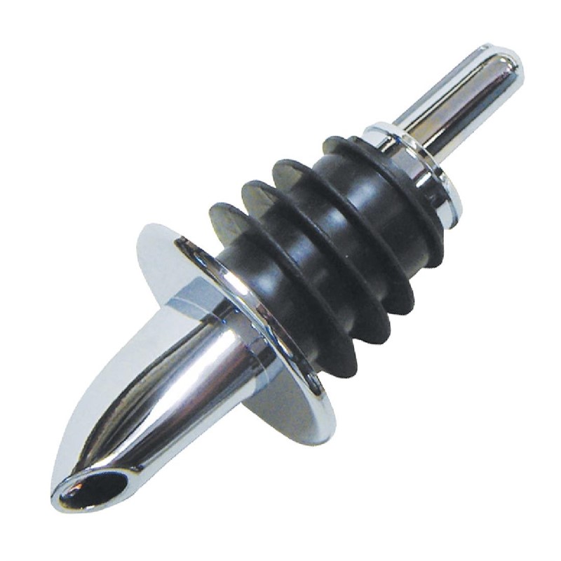 Doseur d'alcool plast. chromé - 10 pcs